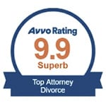 Avvo Rating | 9.9 Superb | Top Attorney | Divorce